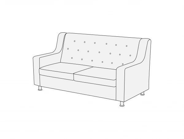 Диван трехместный Д3. Фото 1