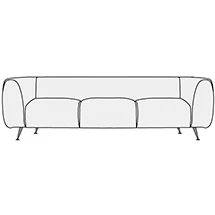 Диван трехместный Фолд арт.3. Фото 1