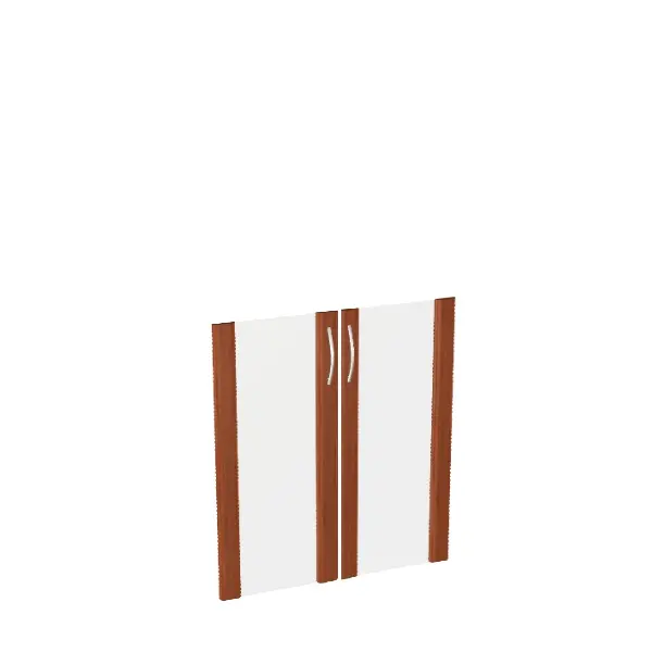 Дверь стекло в рамке МДФ (тонир.2шт) КН-4.4. Фото 1