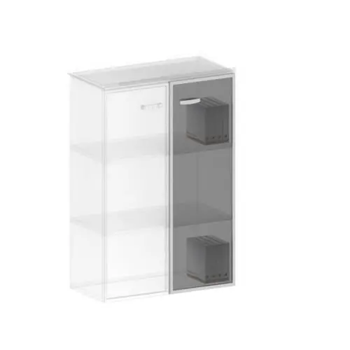 Дверь стеклянная (комплект 2шт) ТЖ 607. Фото 1