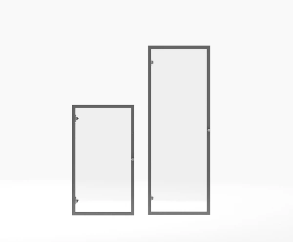 Двери в аллюминивой раме ТНСМ31Л/П_хр. Фото 1