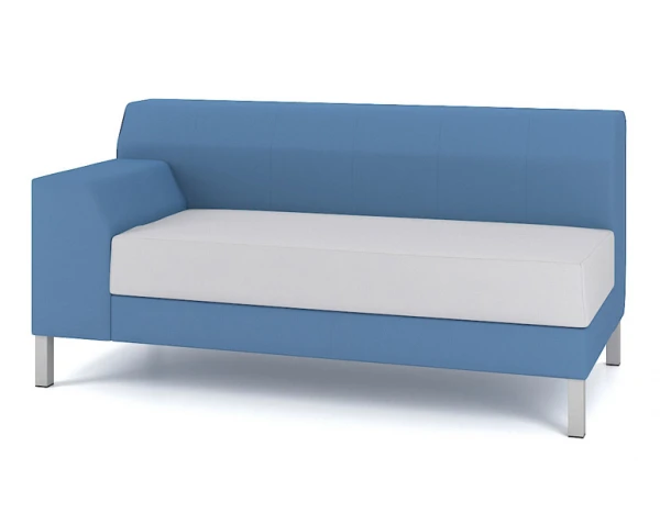 Двухместный модуль со спинкой М9L-2DL (2DR) -1500. Фото 1