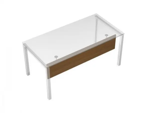 Экран ДСП с кронштейнами крепления стола 160 КВ 803. Фото 1