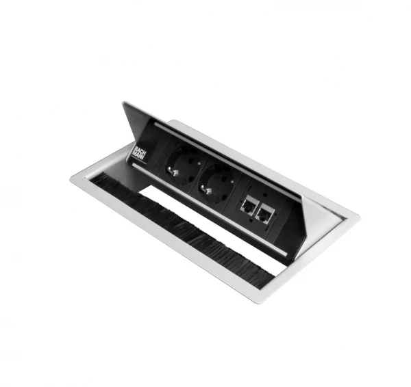 Электро блок CONIсерый2+2Cat5e+кабель. Фото 1