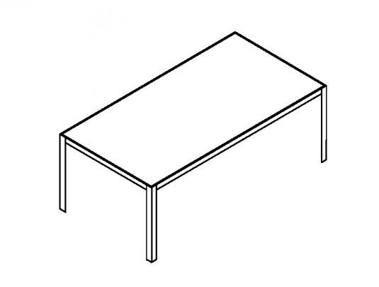 FRAME COTTO Стол д/переговоров