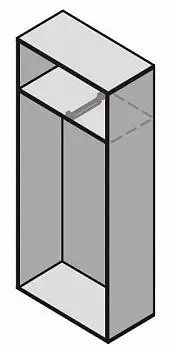 Гардероб (без дверей) ШБ-47. Фото 1