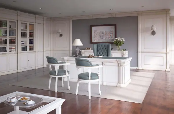 Кабинет руководителя "Monarch White". Фото 1