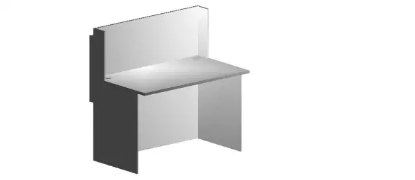 Каркас стойки прямой 1200 BRS-01-1200. Фото 1