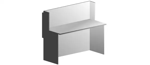 Каркас стойки прямой 1400 BRS-01-1400. Фото 1