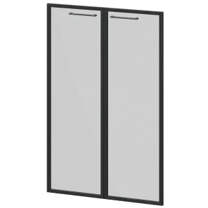Комплект средних фасадов стекло в ал.рамке KZF-38RS. Фото 1