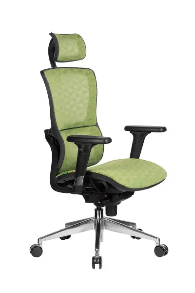Кресло для персонала Riva Chair A8 (черный пластик). Фото 1