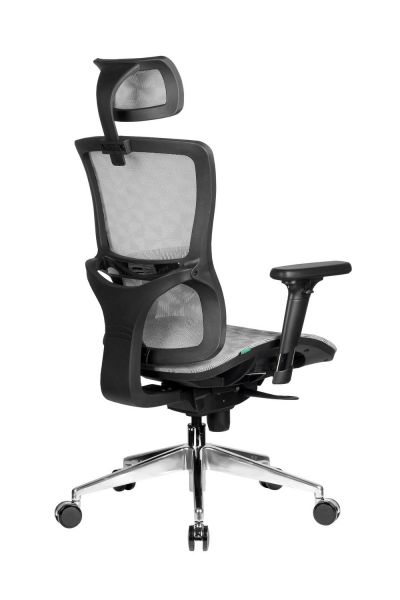 Кресло для персонала Riva Chair A8 (черный пластик). Фото 9