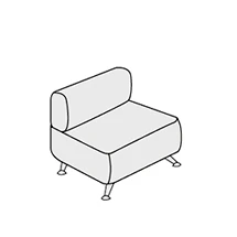 Кресло без подлокотников ВЕЙТ арт.1А. Фото 1