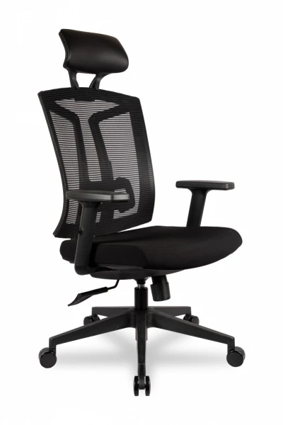 Кресло College CLG-425 MBN-A Black. Фото 1