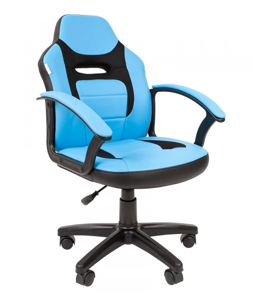 Кресло детское CHAIRMAN KIDS 110 черный пластик. Фото 1