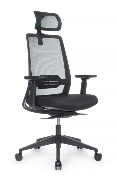 Кресло для персонала Oslo OM-OF002.BK