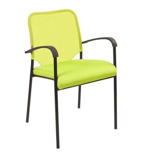 Кресло для посетителя Amigo black arm. Фото 1