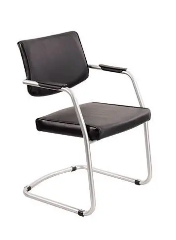 Кресло для посетителя Delta silver. Фото 1