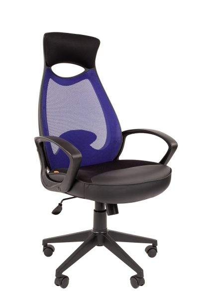 Кресло для руководителя CHAIRMAN 840 Black. Фото 8