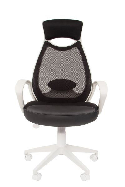 Кресло для руководителя CHAIRMAN 840 white. Фото 2
