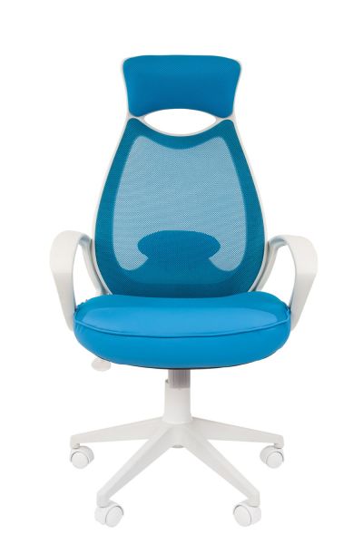 Кресло для руководителя CHAIRMAN 840 white. Фото 5