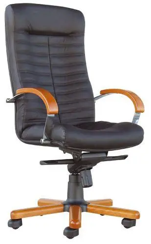 Кресло для руководителя Orion Wood chrome. Фото 1