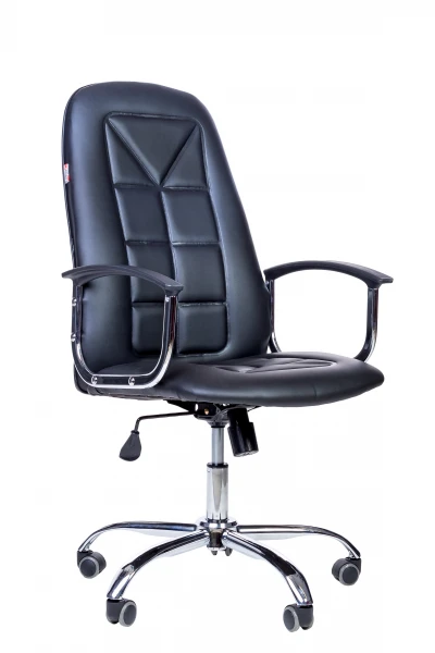 Кресло для руководителя РК 127 PU хром. Фото 1