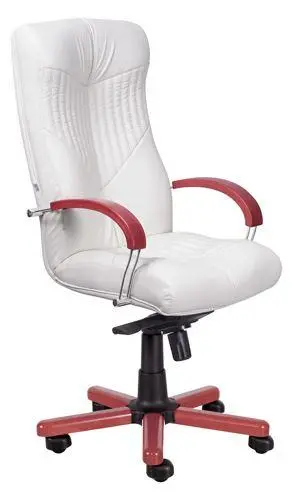 Кресло для руководителя Torus Wood chrome. Фото 1