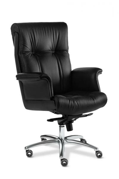 Кресло руководителя Paris Luxe A chrome