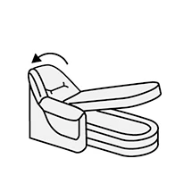 Кресло с ящиком с правым подлокотником Вавилон арт.5В. Фото 1