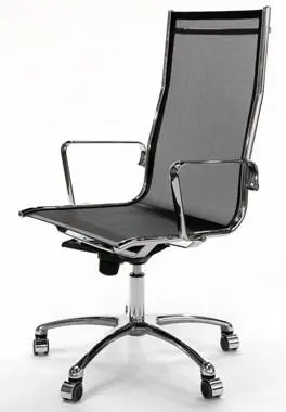 Офисное кресло LIGHT_MESH/A с высокой спинкой. Фото 1