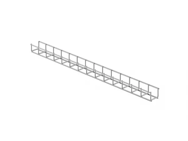 Лоток для проводов к столам 50094. Фото 1