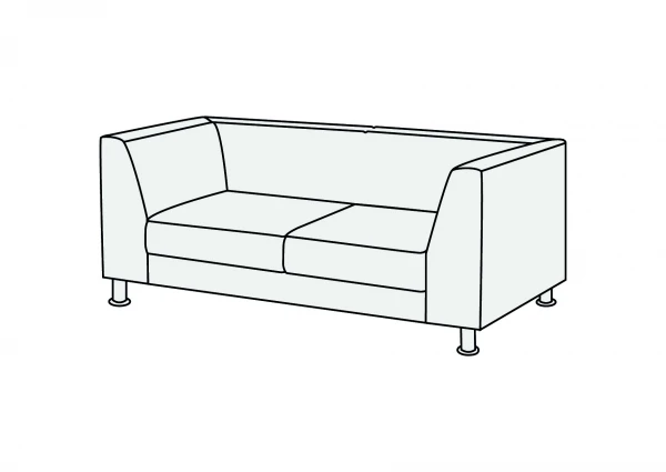 Модуль двухместный правый 2П. Фото 1