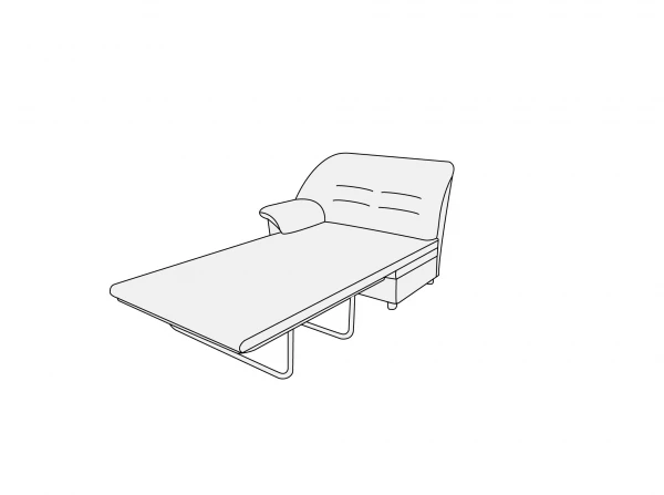 Модуль левый двухместный с механизмом 2ЛМ. Фото 1