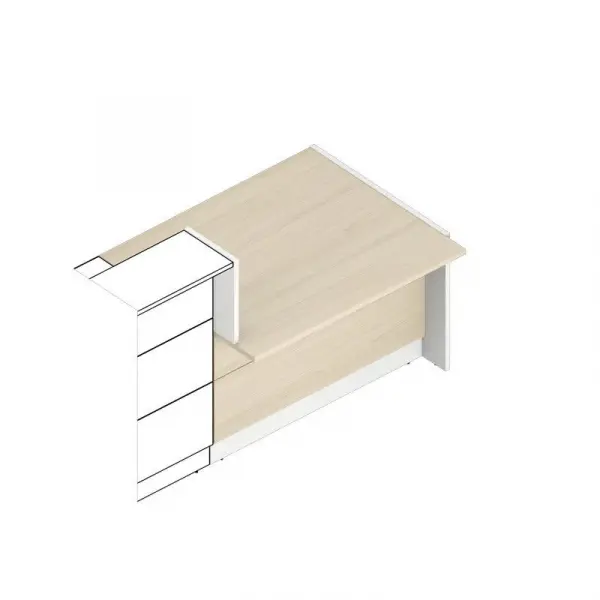 Модуль начальный (левый) с навесными панелями FLLPS080G. Фото 1