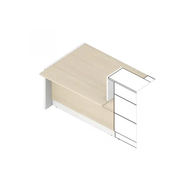 Модуль начальный (правый) с навесными панелями FLLPS120D. Фото 1