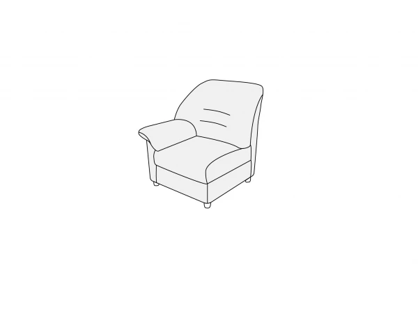 Модуль одноместный левый 1Л. Фото 1