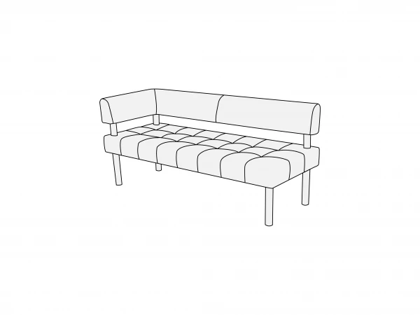 Модуль трехместный левый 3Л. Фото 1