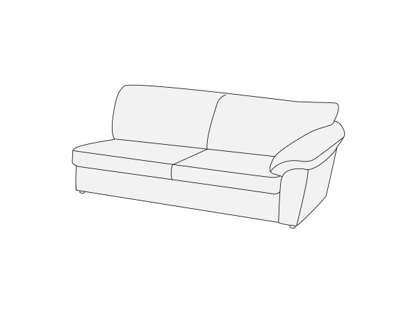 Модуль трехместный правый 3П. Фото 1