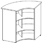 Модуль угловой внешний AIM90. Фото 1