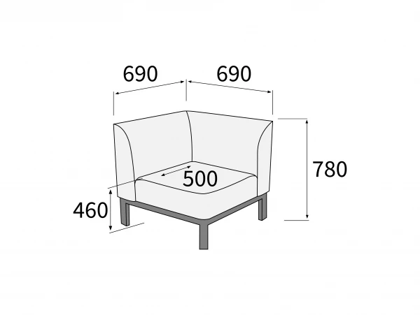 Модуль угловой Уг. Фото 1