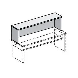 Надстройка к столу письменному 463. Фото 1