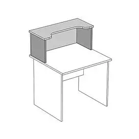 Надстройка к столу с вырезом 467. Фото 1