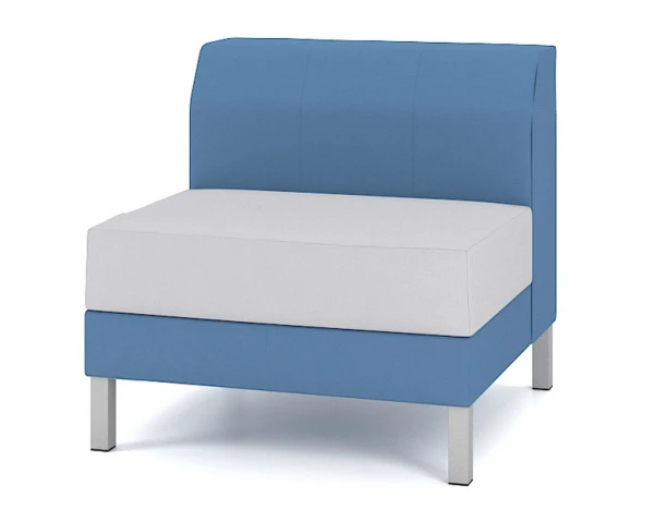 Одноместный модуль со спинкой М9L-1D. Фото 1