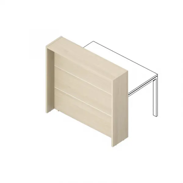 Отдельная стойка для рабочего стола с молдингом FLHMR125. Фото 1