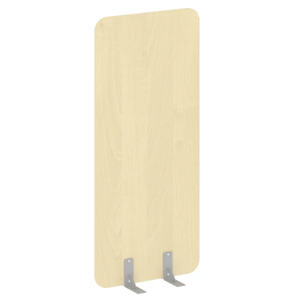 Перегородка на металлических опорах на фетровых подпятниках DP.F-80-180. Фото 1