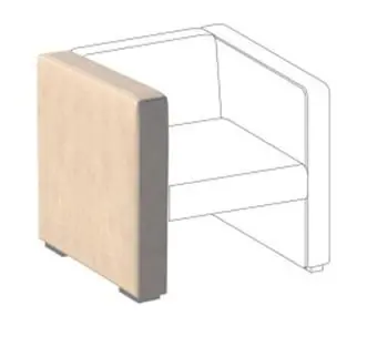 Подлокотник правый Бриф БФ П. Фото 1