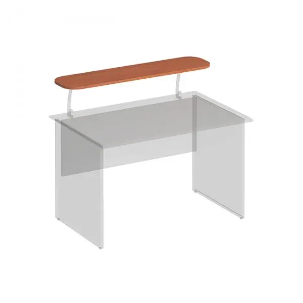 Полка овальная (ДСП) под кронштейны ФС 401. Фото 1