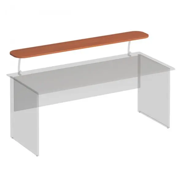 Полка овальная (ДСП) под кронштейны ФС 400. Фото 1