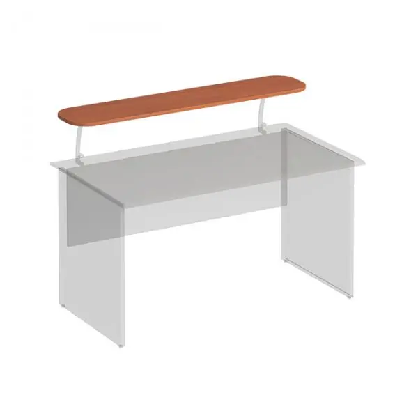 Полка овальная (ДСП) под кронштейны ФС 402. Фото 1